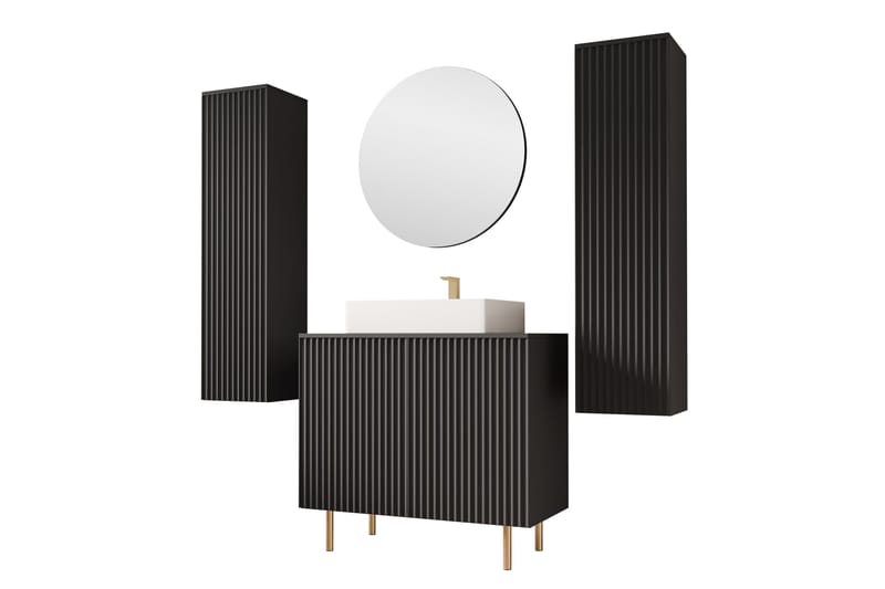 Casa Komplett møbelpakke, Sort