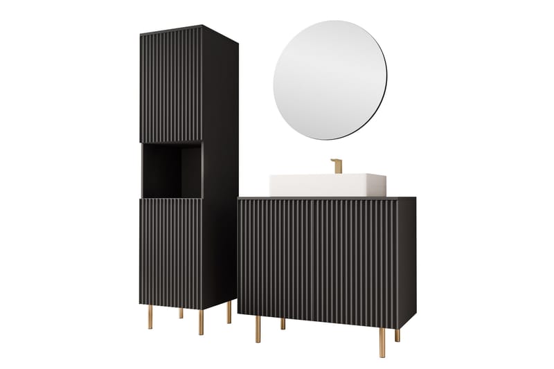 Casa Komplett møbelpakke, Sort