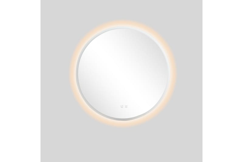 Clas Rundt Badeværelsesspejl med LED-belysning 100 cm - Anti-Fog og Touch-Kontrol - Hus & renovering - Køkken & bad - Badeværelse - Badeværelsesmøbler - Badeværelsesspejl