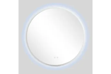 Clas Rundt Badeværelsesspejl med LED-belysning 120 cm - Anti-Fog og Touch-Kontrol - Hus & renovering - Køkken & bad - Badeværelse - Badeværelsesmøbler - Badeværelsesspejl