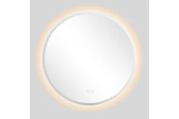 Clas Rundt Badeværelsesspejl med LED-belysning 120 cm - Anti-Fog og Touch-Kontrol - Hus & renovering - Køkken & bad - Badeværelse - Badeværelsesmøbler - Badeværelsesspejl