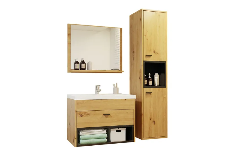 Ekomi Møbelsæt til Badeværelse 133 cm, undefined