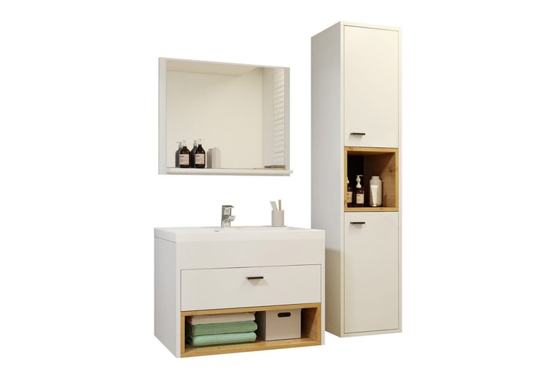 Ekomi Møbelsæt til Badeværelse 133 cm, undefined