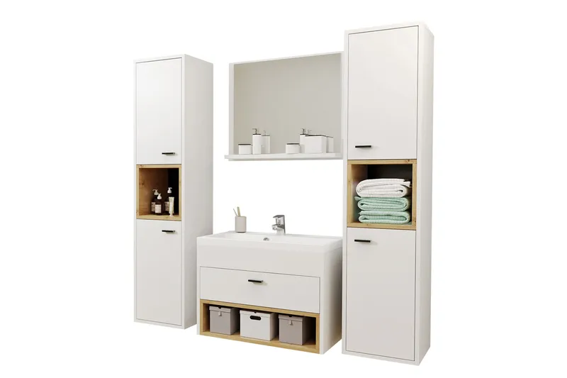 Ekomi Møbelsæt til Badeværelse 133 cm, undefined