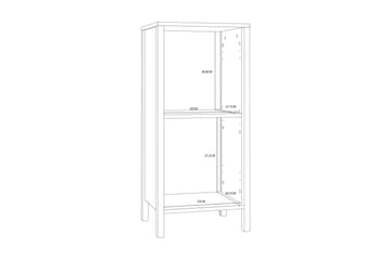 Elsassona Badeværelseskab 40x35 cm - Hvid - Hus & renovering - Køkken & bad - Badeværelse - Badeværelsesmøbler - Badeværelsesskab
