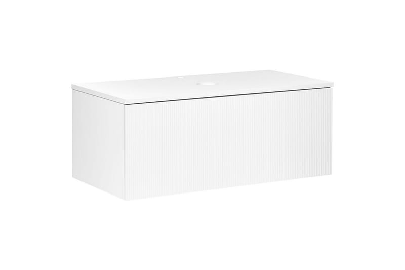 Håndvaskskab Alzira Hvid, 100x52x40 cm - Hvid, 100x52x40 cm - Hus & renovering - Køkken & bad - Badeværelse - Badeværelsesmøbler - Badeværelsesskab