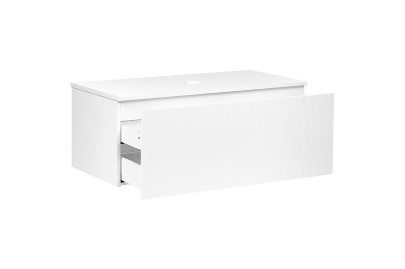 Håndvaskskab Alzira Hvid, 100x52x40 cm - Hvid, 100x52x40 cm - Hus & renovering - Køkken & bad - Badeværelse - Badeværelsesmøbler - Badeværelsesskab