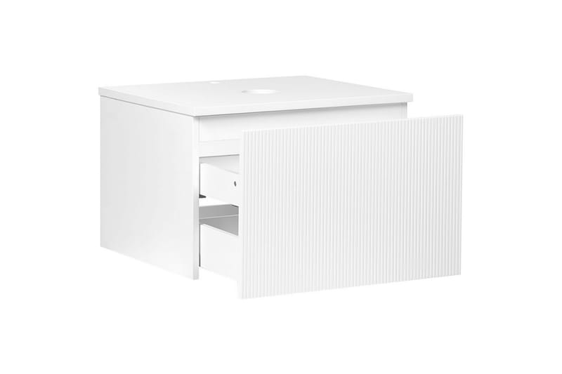 Håndvaskskab Alzira Hvid, 60x52x40 cm - Hvid, 60x52x40 cm - Hus & renovering - Køkken & bad - Badeværelse - Badeværelsesmøbler - Badeværelsesskab