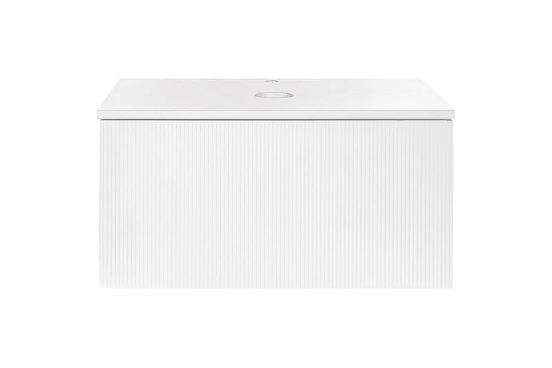 Håndvaskskab Alzira Hvid, 80x52x40 cm - Hvid, 80x52x40 cm - Hus & renovering - Køkken & bad - Badeværelse - Badeværelsesmøbler - Badeværelsesskab