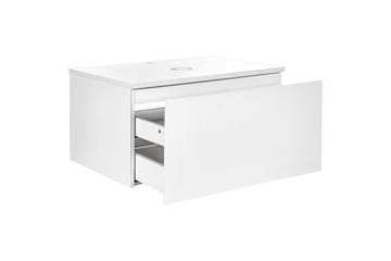 Håndvaskskab Alzira Hvid, 80x52x40 cm - Hvid, 80x52x40 cm - Hus & renovering - Køkken & bad - Badeværelse - Badeværelsesmøbler - Badeværelsesskab
