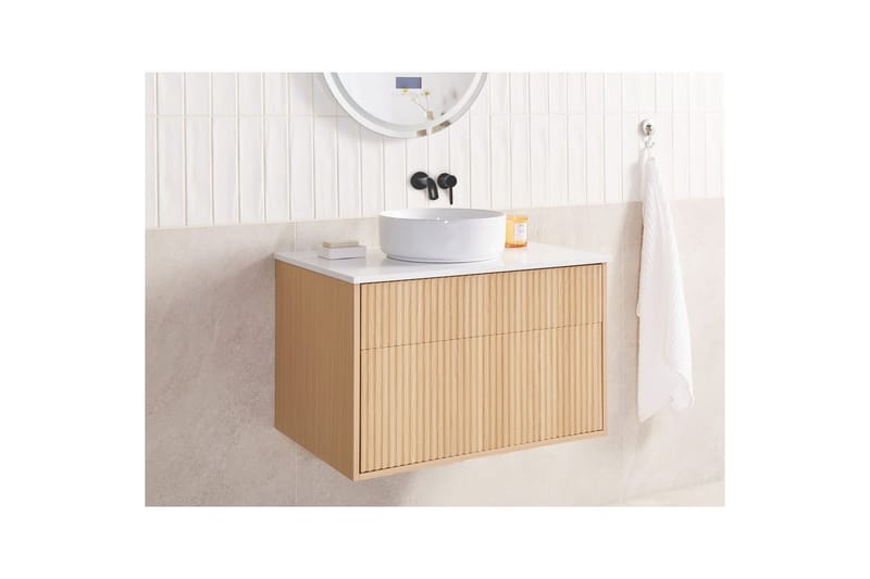 Håndvaskskab Bexti 80x52x50 cm - 80x52x50 cm - Hus & renovering - Køkken & bad - Badeværelse - Badeværelsesmøbler - Badeværelsesskab