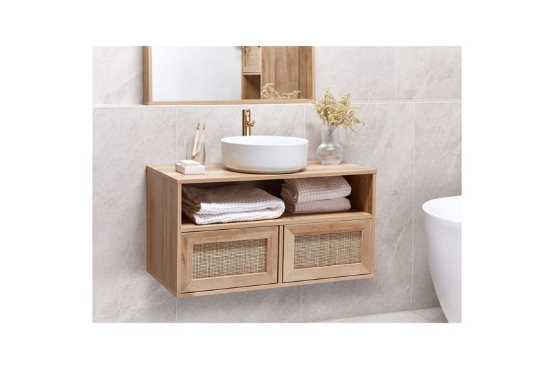 Håndvaskskab Rosell 86x40x45 cm - 86x40x45 cm - Hus & renovering - Køkken & bad - Badeværelse - Badeværelsesmøbler - Badeværelsesopbevaring