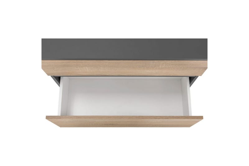 Högskåp till badrum Loft24 Tvättställsskåp Wisla Graphite Grey, Dark Colored Wood - Hus & renovering - Køkken & bad - Badeværelse - Badeværelsesmøbler - Badeværelsesskab