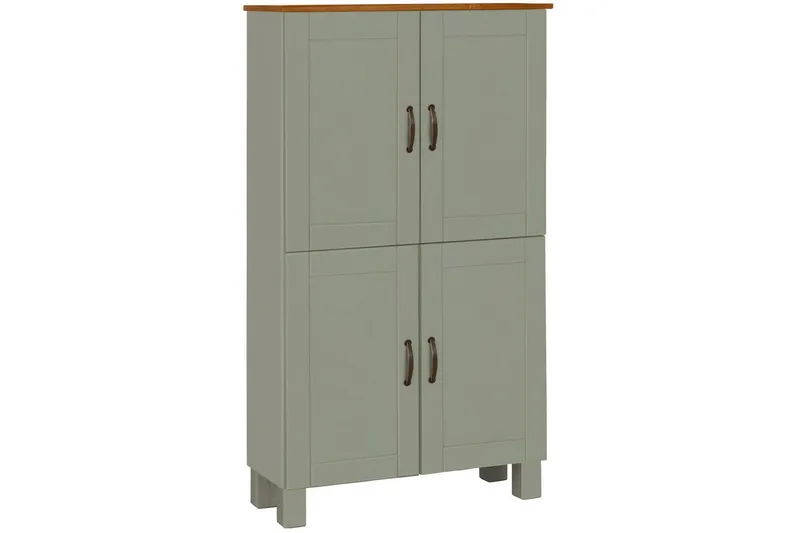 Højskab til badeværelse Loft24 Alby højskab til badeværelse 130x75x30 cm Grön, undefined