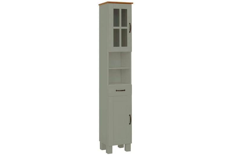 Højskab til badeværelse Loft24 Alby Højskab til badeværelse 180x33x30 cm Grön, undefined
