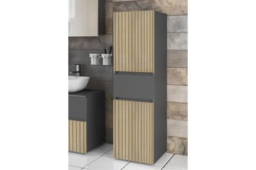 Højskab til badeværelse Loft24 Badeværelsesskab Loft24 Wisla 130x35x38 cm Natur - Hus & renovering - Køkken & bad - Badeværelse - Badeværelsesmøbler - Badeværelsesskab