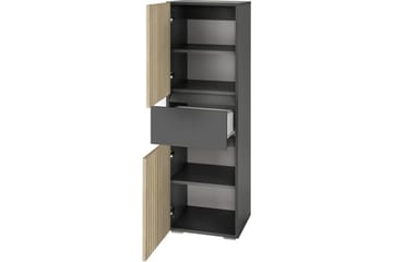Højskab til badeværelse Loft24 Badeværelsesskab Loft24 Wisla 130x35x38 cm Natur - Hus & renovering - Køkken & bad - Badeværelse - Badeværelsesmøbler - Badeværelsesskab