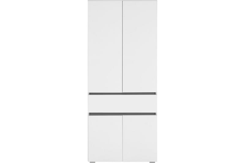 Højskab til badeværelse Loft24 Wisla højskab til badeværelse 180x76x37 cm Vit - Hus & renovering - Køkken & bad - Badeværelse - Badeværelsesmøbler - Badeværelsesskab