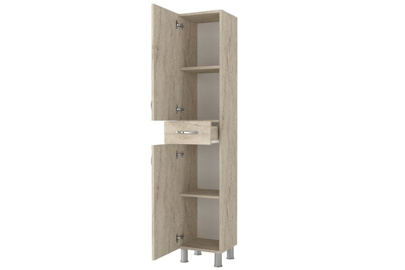 Højskab til badeværelse NO_BRAND Namo Højskab Badeværelse Beige - Hus & renovering - Køkken & bad - Badeværelse - Badeværelsesmøbler - Badeværelsesskab