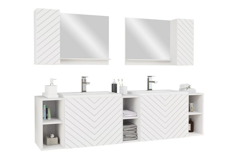Kintore Badev�ærelseMøbelsæt - Hvid - Komplette møbelpakker