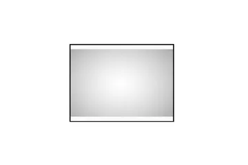Knutby Badeværelsesspejl 60 cm LED-belysning - Sort - Hus & renovering - Køkken & bad - Badeværelse - Badeværelsesmøbler - Badeværelsesspejl