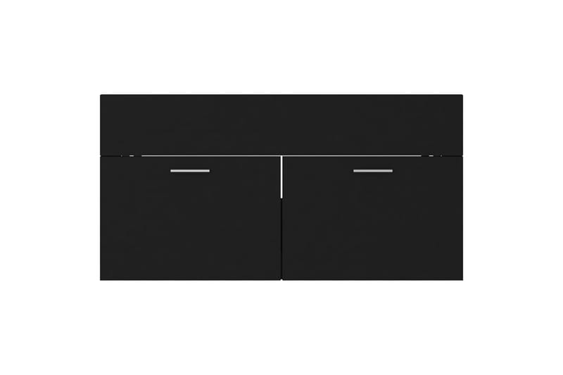 badeværelsesmøbelsæt spånplade sort - Hus & renovering - Køkken & bad - Badeværelse - Badeværelsesmøbler - Komplette møbelpakker