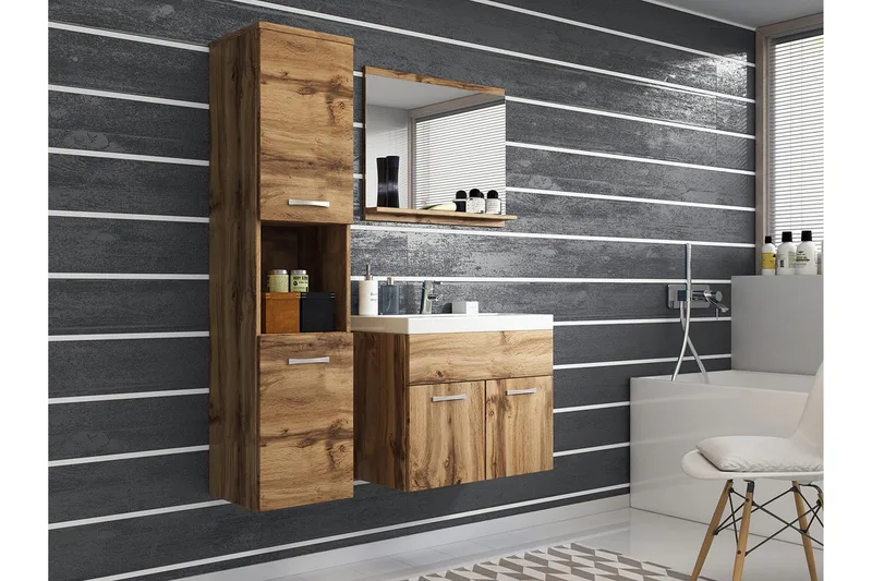 Badeværelsesmøbler Delorimier 35 cm - Hus & renovering - Køkken & bad - Badeværelse - Badeværelsesmøbler - Komplette møbelpakker