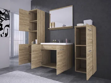 badeværelsessæt Badeværelsessæt med håndvask MALO Armatur version 1 Medfølger ikke - Hus & renovering - Køkken & bad - Badeværelse - Badeværelsesmøbler - Komplette møbelpakker