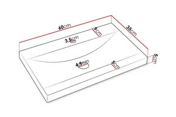 Galbally BadeværelsesMøbelsæt - Grå - Hus & renovering - Køkken & bad - Badeværelse - Badeværelsesmøbler - Komplette møbelpakker