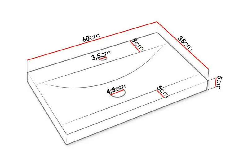 Galbally Badrumsmöbelset Grey - Hus & renovering - Køkken & bad - Badeværelse - Badeværelsesmøbler - Komplette møbelpakker