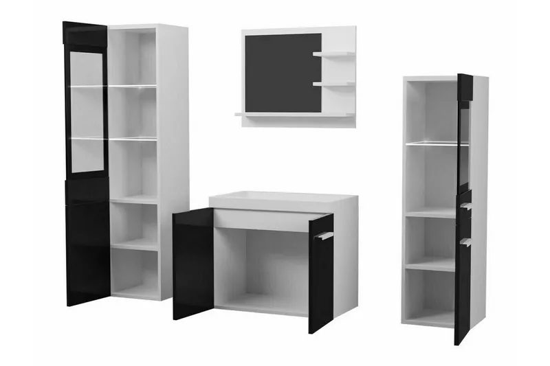 Galbally Badrumsmöbelset Grey - Hus & renovering - Køkken & bad - Badeværelse - Badeværelsesmøbler - Komplette møbelpakker