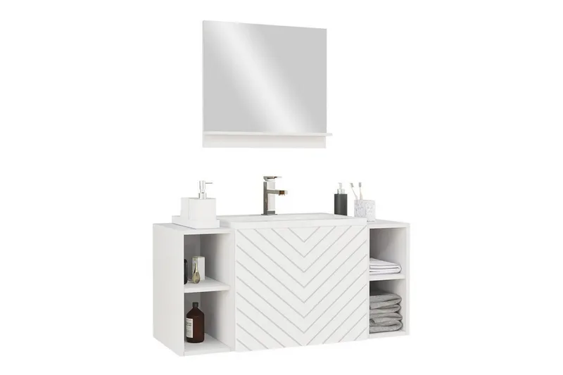 Kintore BadeværelseMøbelsæt, Hvid