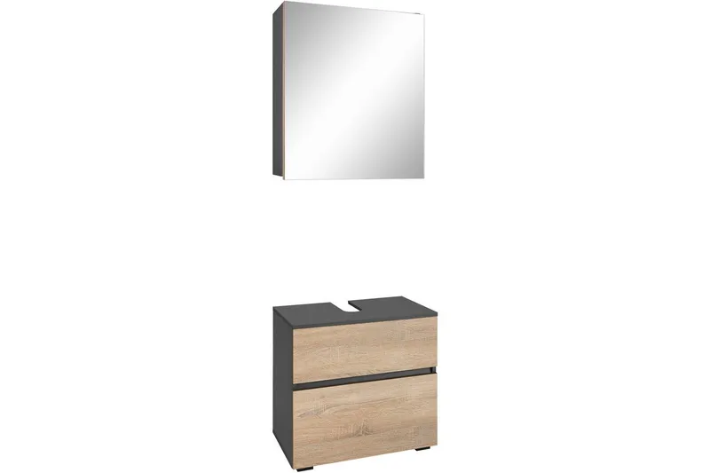 Komplette møbelpakker Loft24 Wisla komplet møbelpakke Grå 15x60 cm, undefined