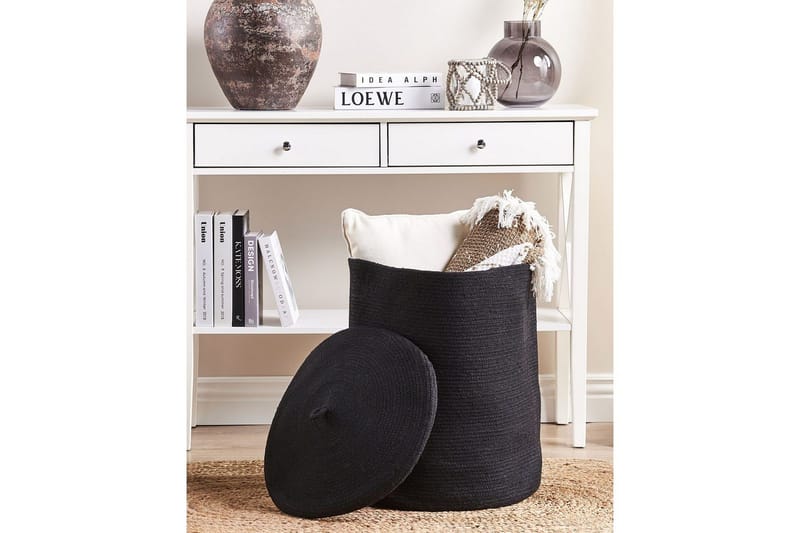 Kurv Silopi Sort - Sort - Hus & renovering - Køkken & bad - Badeværelse - Badeværelsesmøbler - Badeværelsesopbevaring