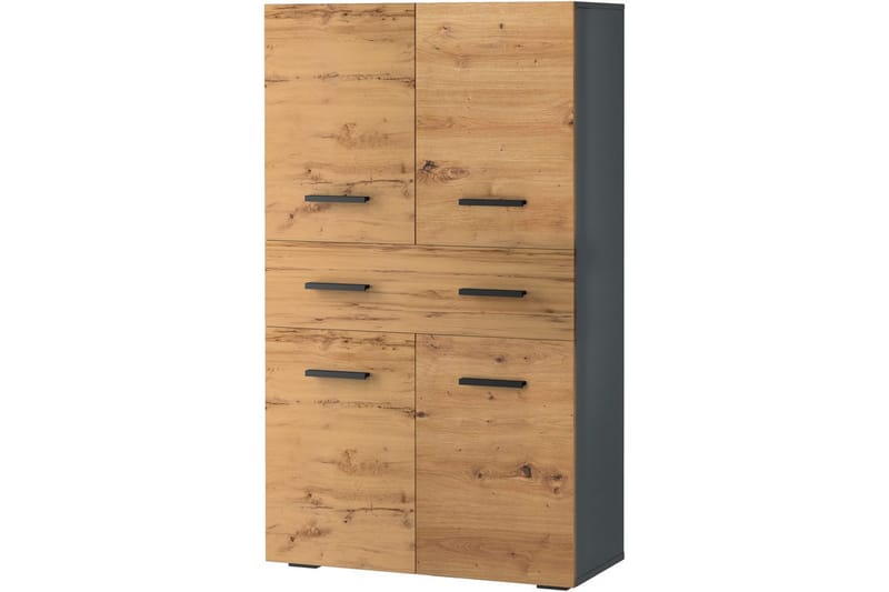 Malika Højskab til Badeværelse 130x76x35 cm, Natur