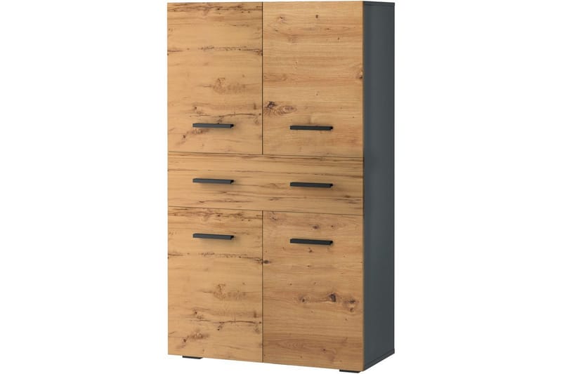 Malika Højskab til Badeværelse 130x76x35 cm, Natur