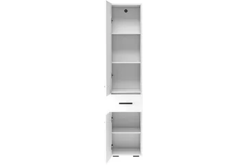 Malika Højskab til Badeværelse 180x38x35 cm - Hvid - Hus & renovering - Køkken & bad - Badeværelse - Badeværelsesmøbler - Badeværelsesskab