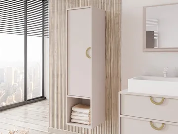 Merlinor badeværelsesskab - Beige - Hus & renovering - Køkken & bad - Badeværelse - Badeværelsesmøbler - Badeværelsesskab