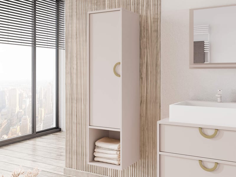 Merlinor badeværelsesskab - Beige - Hus & renovering - Køkken & bad - Badeværelse - Badeværelsesmøbler - Badeværelsesskab