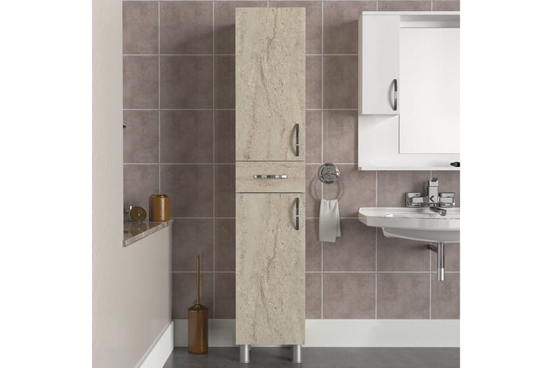 Namo Badeværelsesskab - Beige - Hus & renovering - Køkken & bad - Badeværelse - Badeværelsesmøbler - Badeværelsesskab