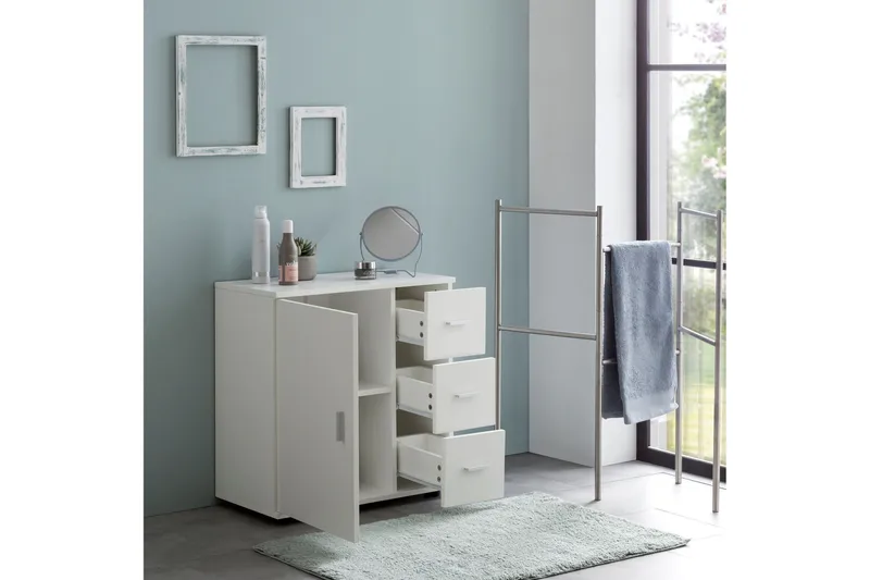 Paityn badeværelsesskab 60x33 cm - Hvid - Hus & renovering - Køkken & bad - Badeværelse - Badeværelsesmøbler - Underskab badeværelse
