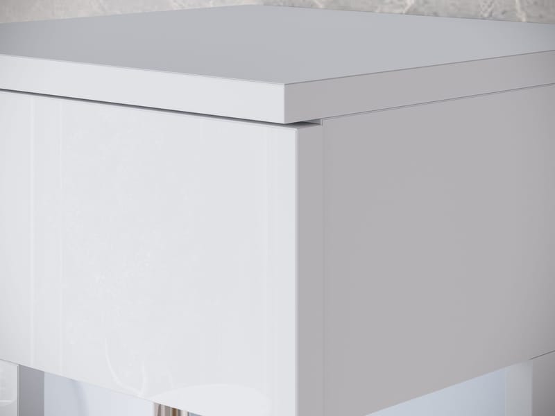 Serlin Badeværelsesmøbelsæt med LED-belysning - Hus & renovering - Køkken & bad - Badeværelse - Badeværelsesmøbler - Komplette møbelpakker