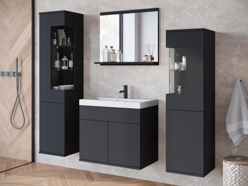 Serlin Badeværelsesmøbelsæt - Hus & renovering - Køkken & bad - Badeværelse - Badeværelsesmøbler - Komplette møbelpakker