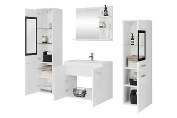 Somender Møbelsæt til Badeværelse 132 cm - Hus & renovering - Køkken & bad - Badeværelse - Badeværelsesmøbler - Komplette møbelpakker