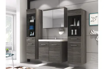 Somender Møbelsæt til Badeværelse 132 cm - Hus & renovering - Køkken & bad - Badeværelse - Badeværelsesmøbler - Komplette møbelpakker