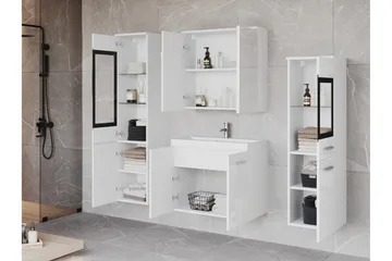 Somender Møbelsæt til Badeværelse 132 cm - Hus & renovering - Køkken & bad - Badeværelse - Badeværelsesmøbler - Komplette møbelpakker