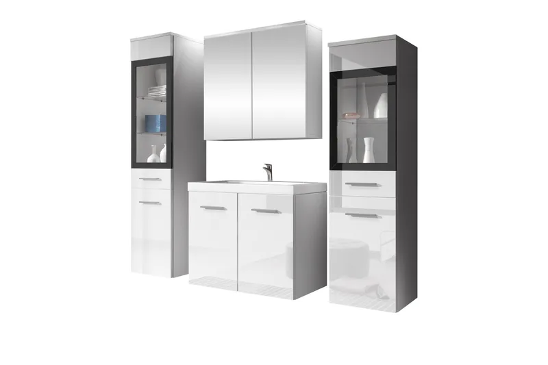 Somender Møbelsæt til Badeværelse 132 cm - Hus & renovering - Køkken & bad - Badeværelse - Badeværelsesmøbler - Komplette møbelpakker