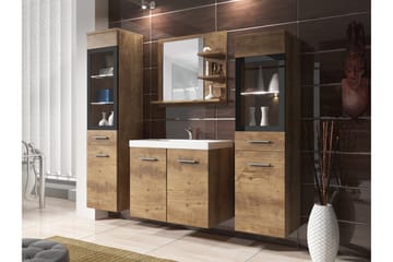 Somender Møbelsæt til Badeværelse 132 cm - Hus & renovering - Køkken & bad - Badeværelse - Badeværelsesmøbler - Komplette møbelpakker