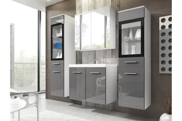 Somender Møbelsæt til Badeværelse 132 cm - Hus & renovering - Køkken & bad - Badeværelse - Badeværelsesmøbler - Komplette møbelpakker