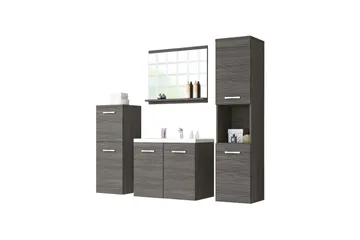 Sonaki Møbelsæt til Badeværelse 133 cm - Hus & renovering - Køkken & bad - Badeværelse - Badeværelsesmøbler - Komplette møbelpakker